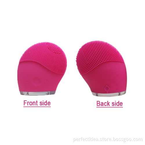 BP-SK1068 high quality Electronic silicone face cleansing brush,silicone face exfoliate brush
